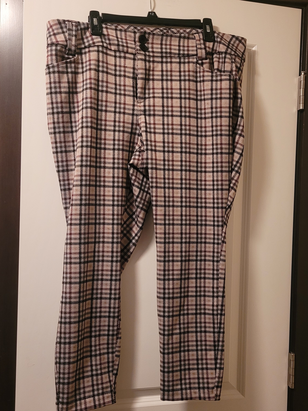 Torrid Womens Ankle Skinny Leg Studio Double Knit Mid-Rise Womens Pants Size 18